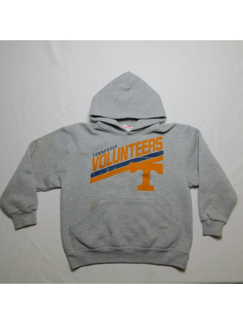 Soffe Tennessee Volunteers Youth Medium Hoodie Sweatshirt 10 12 Gray NCAA UT